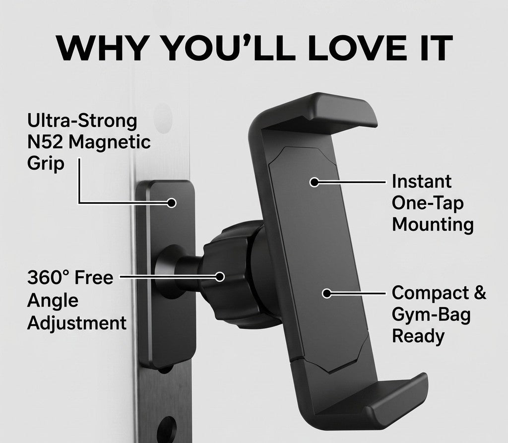 APEX MAG™ Ultra-Grip Gym Phone Mount
